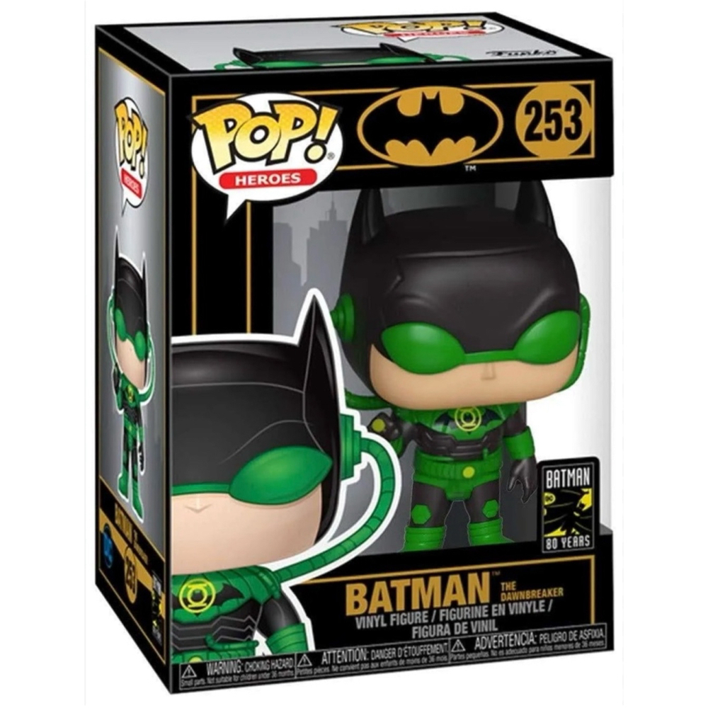 Funko Pop! Heroes Batman The Dawnbreaker Green Vinyl Figure 253 - Picture 2 of 6